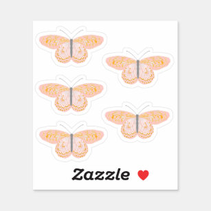 Pink and Gold Dragonfly sticker pack