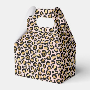 Pink and Gold Leopard Series Design 12 Favour Box