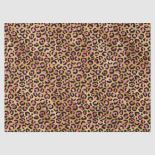 Pink and Gold Leopard Series Design 13 Tissue Paper