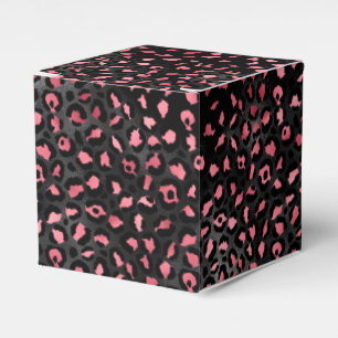 Pink and Gold Leopard Series Design 14 Favour Box