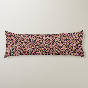 Pink and Gold Leopard Series Design 15 Body Cushion