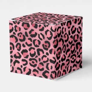 Pink and Gold Leopard Series Design 2 Favour Box
