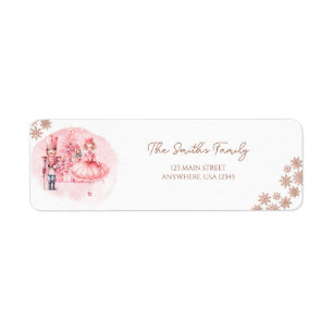 Pink And Gold Nutcracker Birthday Sugar Plum Fairy