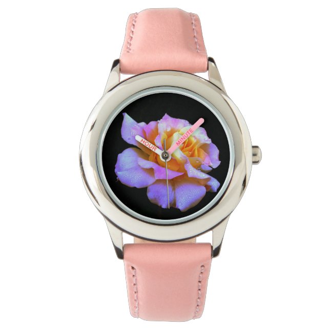 Pink and Gold Rose Watch (Front)