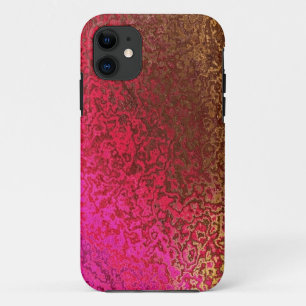 Pink and Gold Shimmer iphone 5 Case