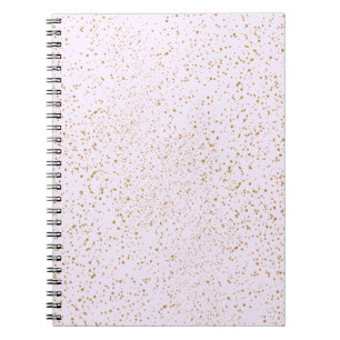 Pink and Gold Sparkle Notebook