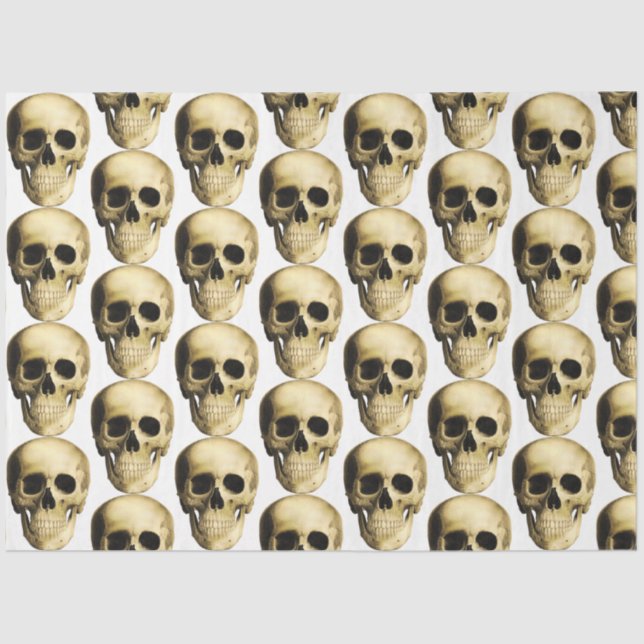 Pink and Gold Steampunk Series Design 26 Tissue Paper (Front)