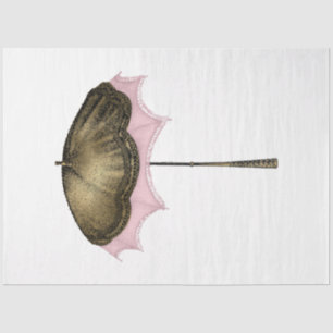 Pink and Gold Steampunk Series Design 39 Tissue Paper