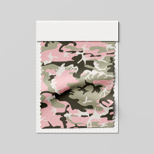Pink and Green Camouflage, Military, Army Fabric