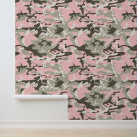 Pink and Green Camouflage, Military, Army