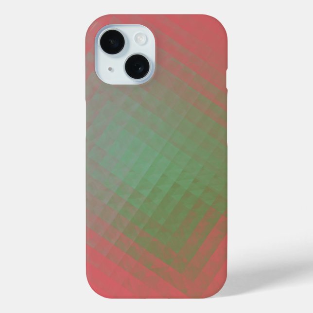 pink and Green Case-Mate iPhone Case (Back)