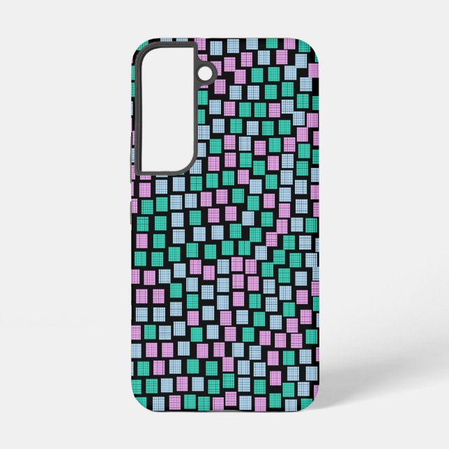 Pink and Green Confetti IPhone Case (Back)