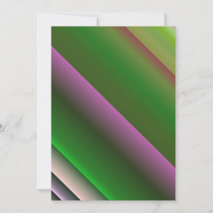 Pink And Green Gradient Fun Invitation