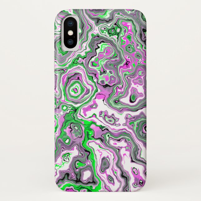 Pink and green marble I-phone case/cover Case-Mate iPhone Case (Back)