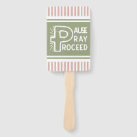 pink and green Pause Pray Proceed Christian