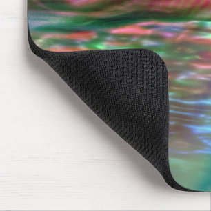 Pink and green pearly virtual texture mouse mat
