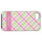 Pink and Green Plaid Pattern