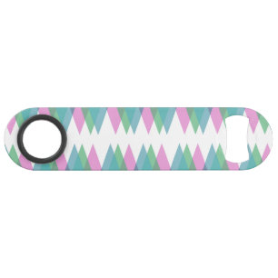 Pink and green triangles