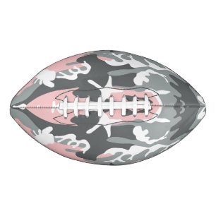 Pink and Grey Camouflage, Military, Army American Football