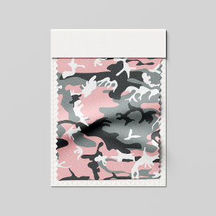 Pink and Grey Camouflage, Military, Army Fabric