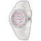 Pink and Grey Chevron with Monogram