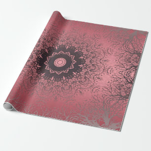 pink and grey wrapping paper
