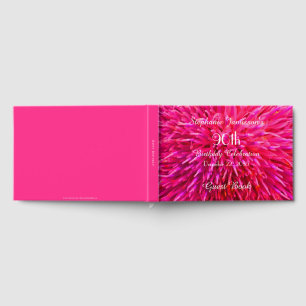 Pink and Hot Pink Birthday Party Memory/Guest Book