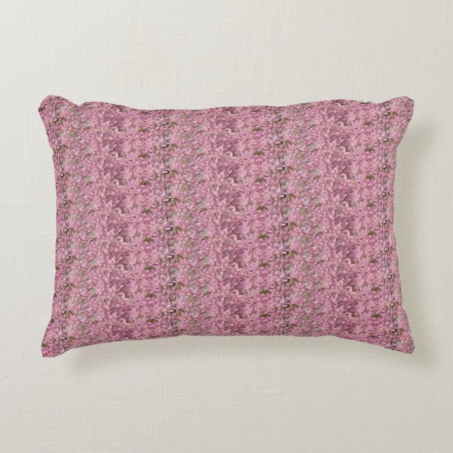 Pink And Mauve  Decorative Cushion (Front)