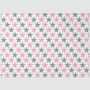 Pink and Navy Nautical Series Design 2 Tissue Paper