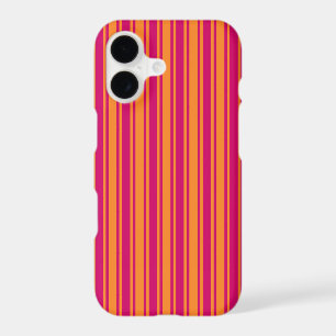 Pink and orange candy stripes