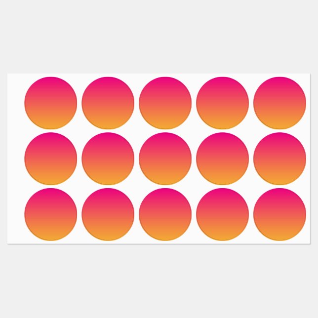 Pink and orange gradient (Sheet)