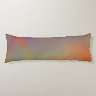 pink and Orange Marble Texture Body Cushion