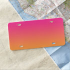 “Pink And Orange Ombre”