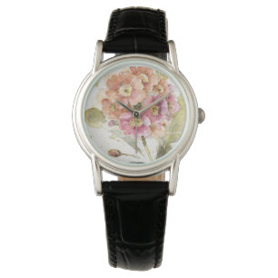Pink and Orange Primrose Watch