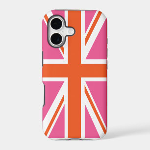Pink and Orange Union Flag
