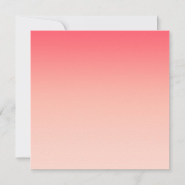 Pink and peach gradient background (Front)