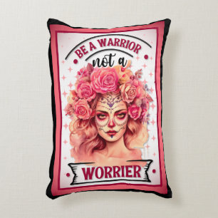 Pink and Pretty Sugar Skull Decorative Cushion