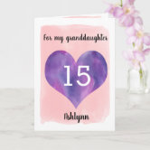Hunts England Goddaughter - Biglietto Di Auguri Per 15° Compleanno, Con