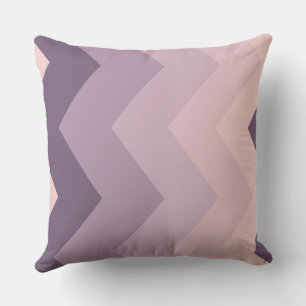 Pink and Purple chevron Pattern Cushion