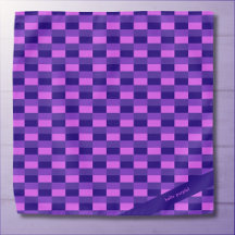 Pink and purple colour combination pocket square