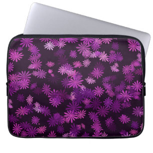 Pink and Purple Daisies Laptop Sleeve