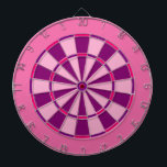 Pink and Purple Dartboard<br><div class="desc">Sexy pink and purple dart board.</div>