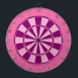 Pink and Purple Dartboard<br><div class="desc">Sexy pink and purple dart board.</div>