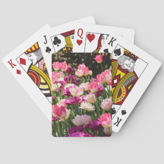 Pink and Purple Delight Playing Cards