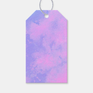 Pink and purple Dreamy Cloud Effect  Gift Tags