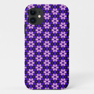 Pink and Purple floral iPhone 11 Case