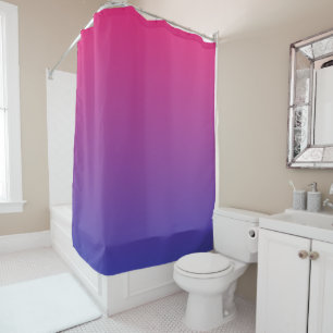 Pink and Purple Gradient Colours Shower Curtain