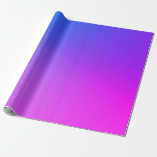 Pink and Purple Gradient Wrapping Paper