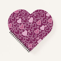 Pink and Purple Hearts