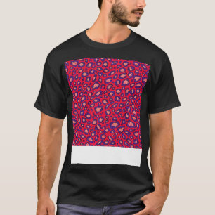 Pink and purple leopard spots pattern T-Shirt